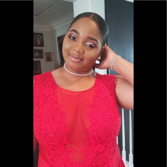 Red prom dress - Picture 1 of 4